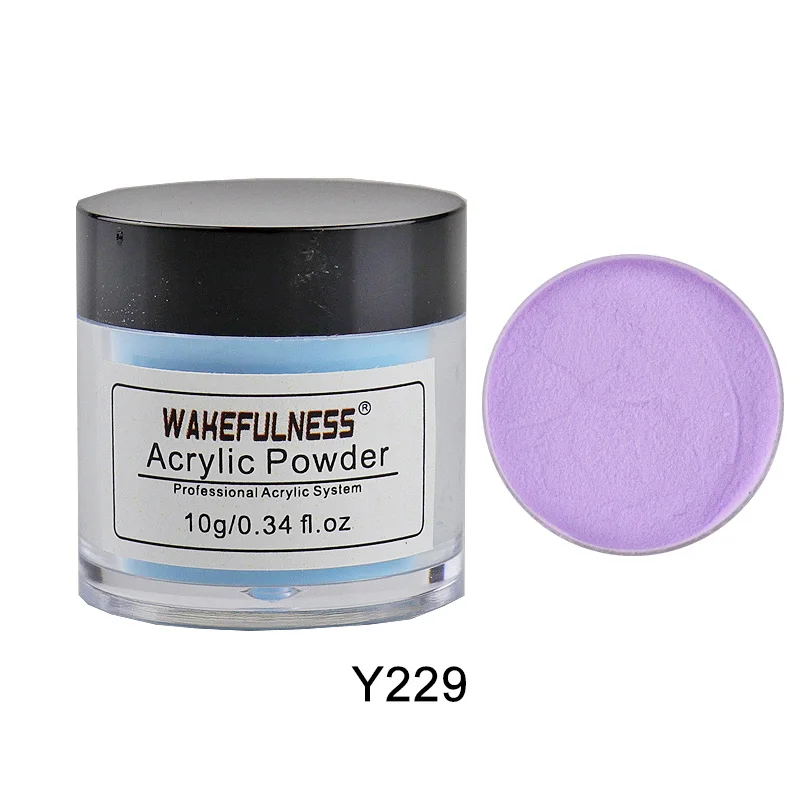 Colored Acrylic Powder Color Acrylic Powder Set for Nails Jar Sculpting Vender 10Gram Pink Blue Beauty Salon Kits
