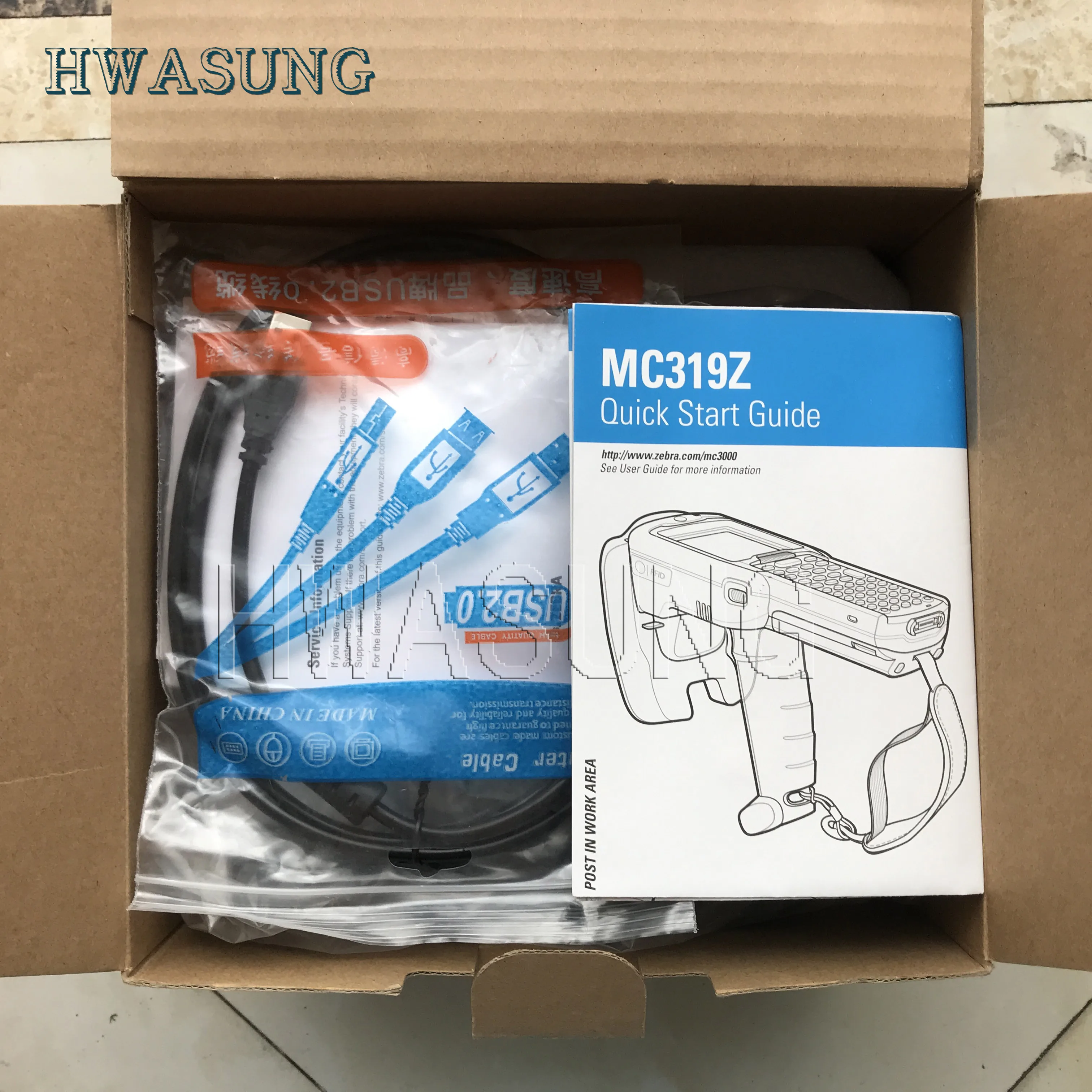 ZEBRA Symbol MC319Z-GI4H24E0W, RFID, Windows Mobile 6,5, 2D Imager SE4500, Bluetooth, 48 ключ, батарея
