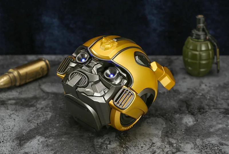Шлем Bumblebee Bluetooth динамик Fm радио Usb Mp3 TF умный сабвуфер 5 0 портативный мини
