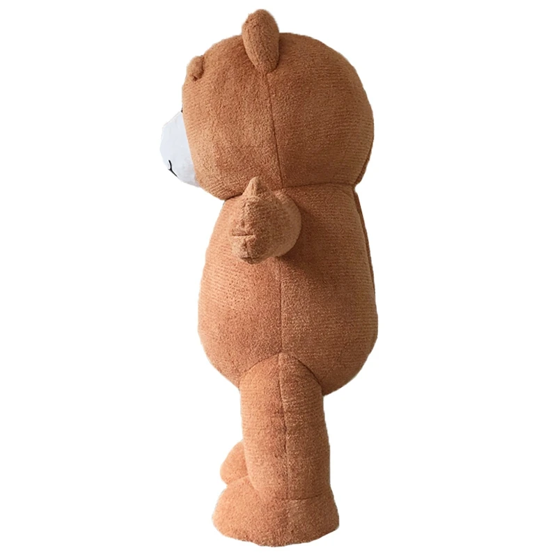 Halloween Unisex 2.6M Inflatable Teddy Bear Mascot Costume Suits Adult Cosplay Advertising Party Game Dress Girls Mascot New