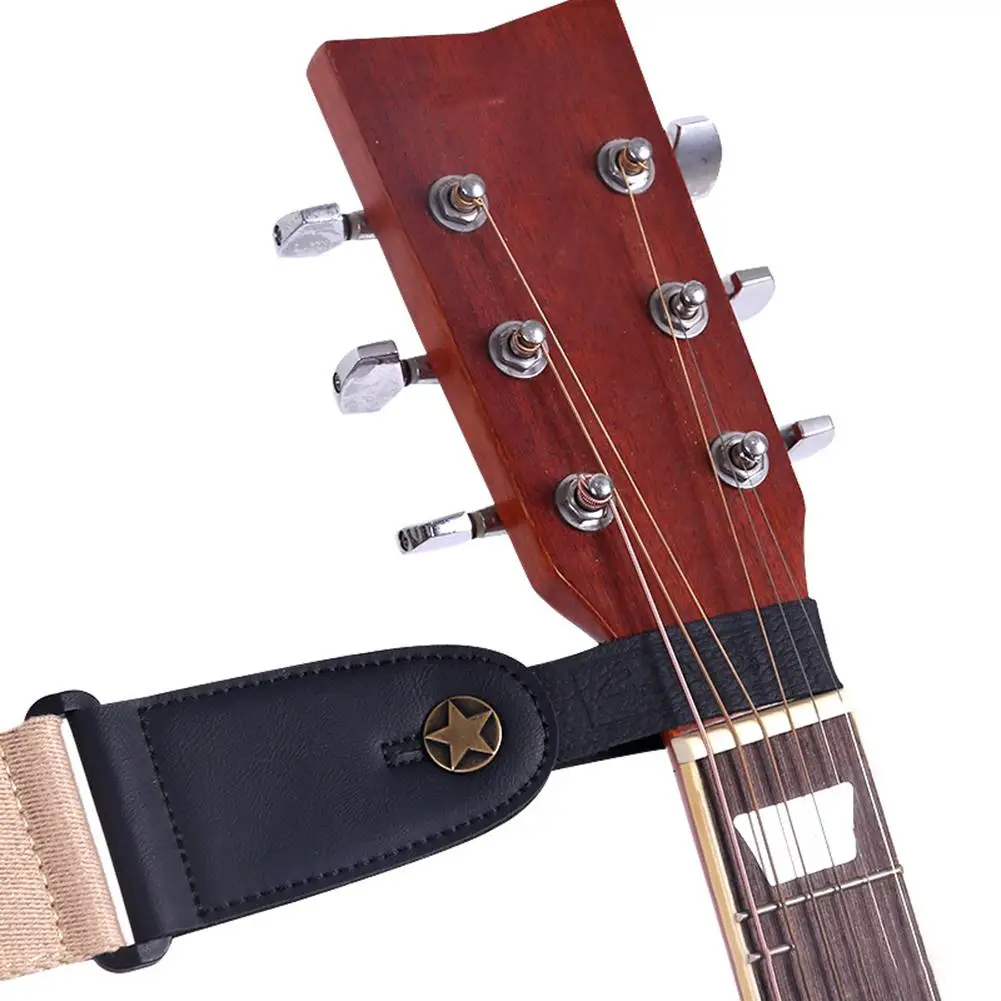 Аксессуары для гитары Пряжка гитарного ремешка Headstock подходят укулеле басового