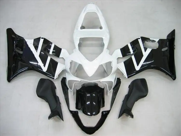 4Gifts New ABS Motorcycle whole Fairings Kit Fit For Honda CBR600 FS F4i 2001 2002 2003 01 02 03 bodywork set black white | Автомобили и