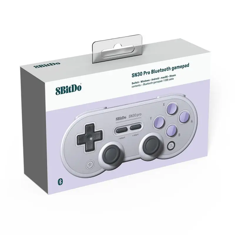 Ретро-дизайн USB геймпад для Android Sf30pro Sn30-Pro 8bitdo Bluetooth Беспроводной игровой контроллер
