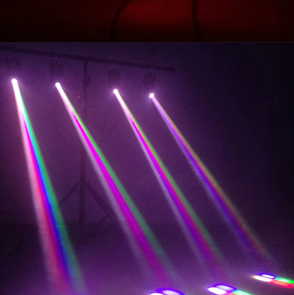 Djworld мини светодиодная лампа Beam10W свет движущаяся голова свет Luces Дискотека для ночной клуб диджей диско день рождения семья сбор
