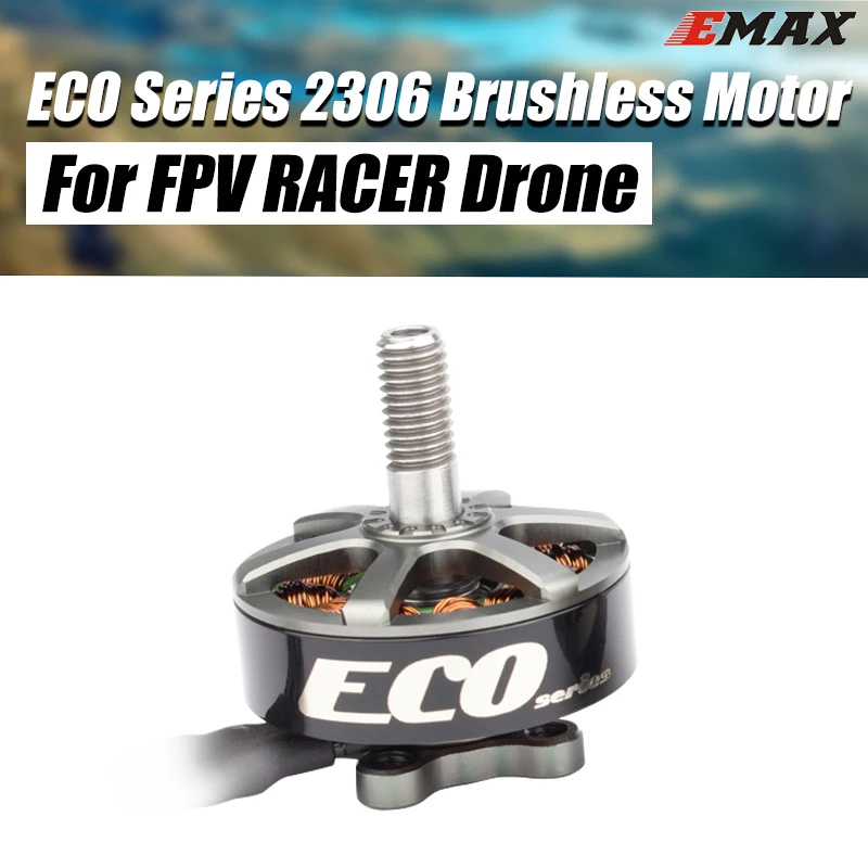 

Emax ECO Series 2306 6S 1700KV 4S 2400KV Brushless Motor For FPV RACER Drone RC Airplane Aircraft DIY Accessories