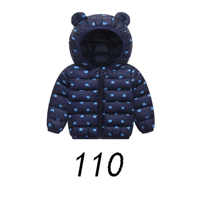 Medoboo Baby Winter Warm Coat Girls Boys Child Jacket Baby Clothes Newborns Coveralls Snowsuit Hooded Jacket Coat Tops Outerwear - Цвет: ME0201-N110