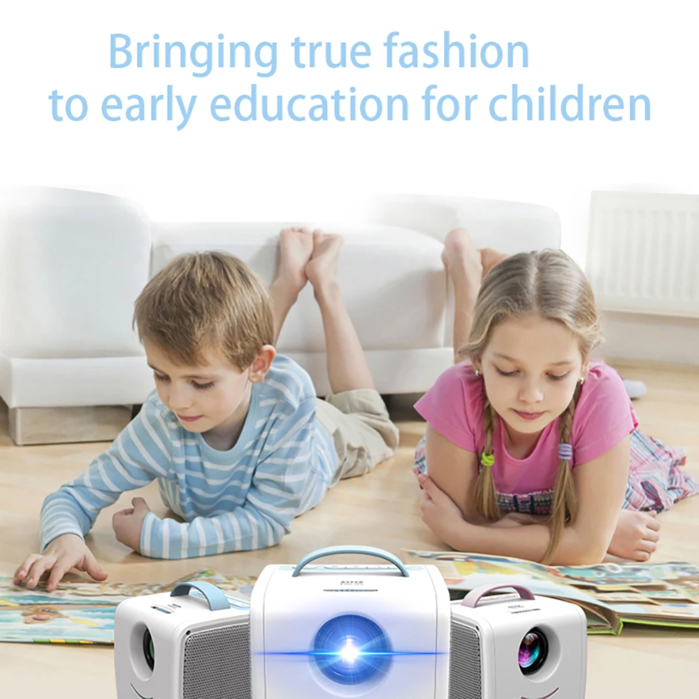 

MINI Projector Children Education Children's gift Parent-child Portable Projector Mini LED TV Home Beamer