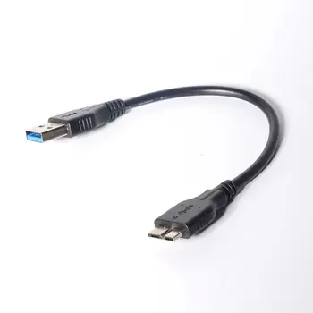 

20CM USB 3.0 Micro Cable,USB 3.0 A Male to Micro B Cord External Hard Drive Cable