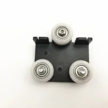 Funssor Собранный CR-10 экструдер hotend карета задняя опорная пластина с белыми/черными шкивами для DIY CR-10 CR-10S 3D принтера