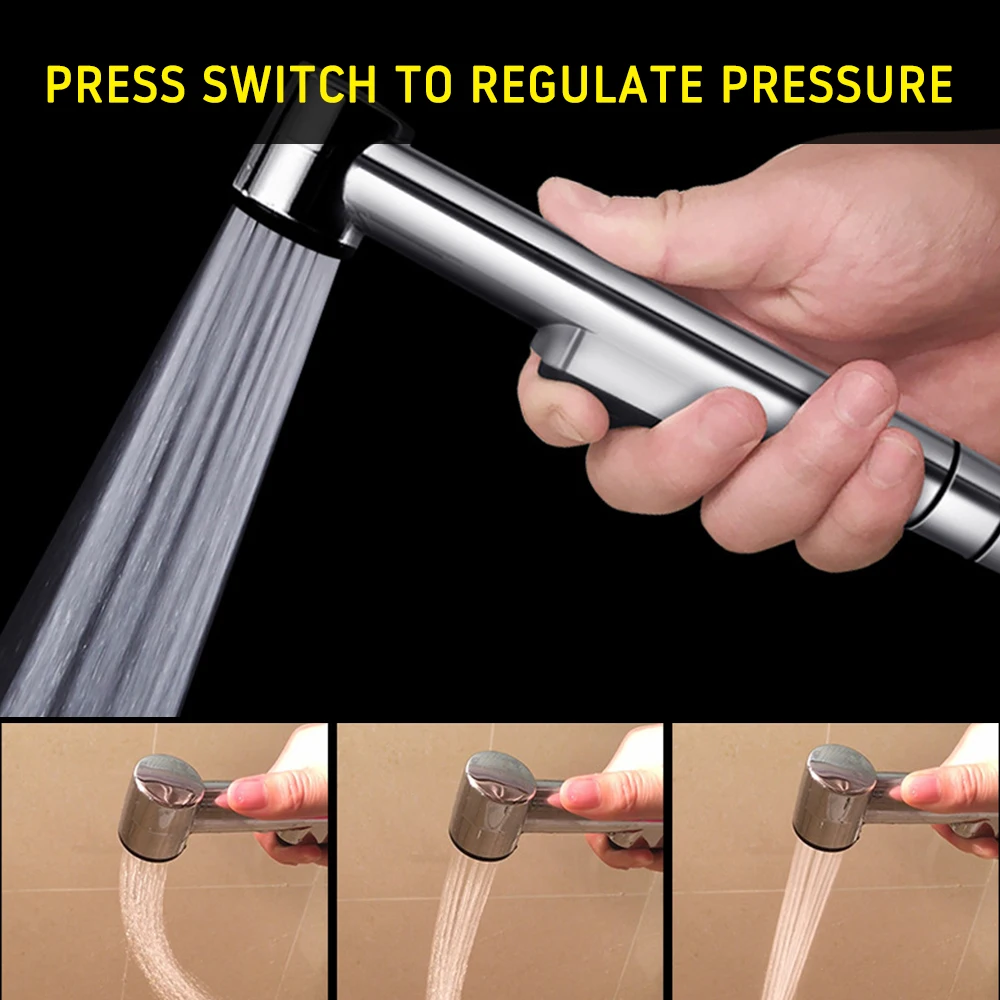 Handheld Portable Diaper Bidet Sprayer Set Toilet Bidet Faucet for Bathroom Hand Sprayer Shower Head Self Cleaning with Hose