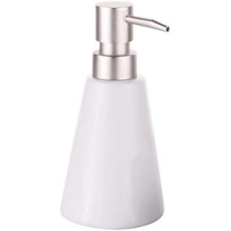 

Conical Ceramic Hand Sanitizer Bottle Bottling Push-Type Soap Bottle Bathroom Utensils Bathroom Lotion Bottle Soap Dispenser
