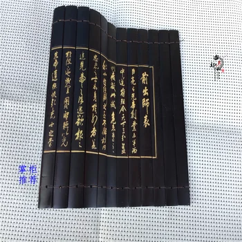 

Collection of ancient bamboo slips and bamboo carving products