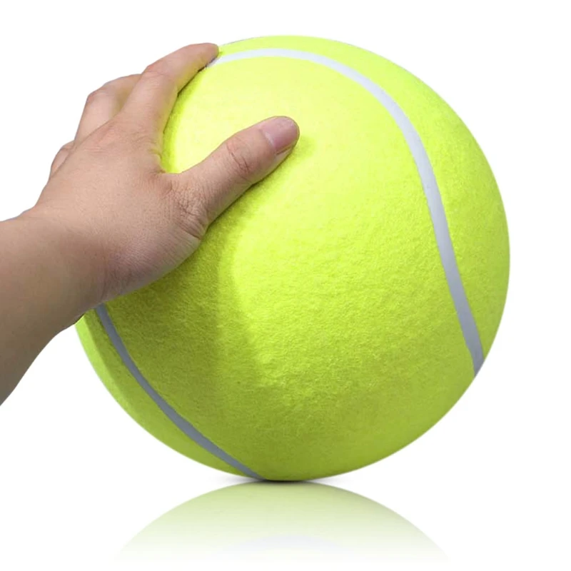 8In Dog Tennis Ball Pet Toy Tennis Ball Dog Chew Toy Kids For Your Beloved Puppies Dogs N58B