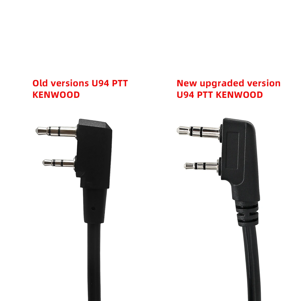 U94 PTT тактическая гарнитура Военная страйкбол Наушники Адаптер для Kenwood радио u94 2 pin ptt