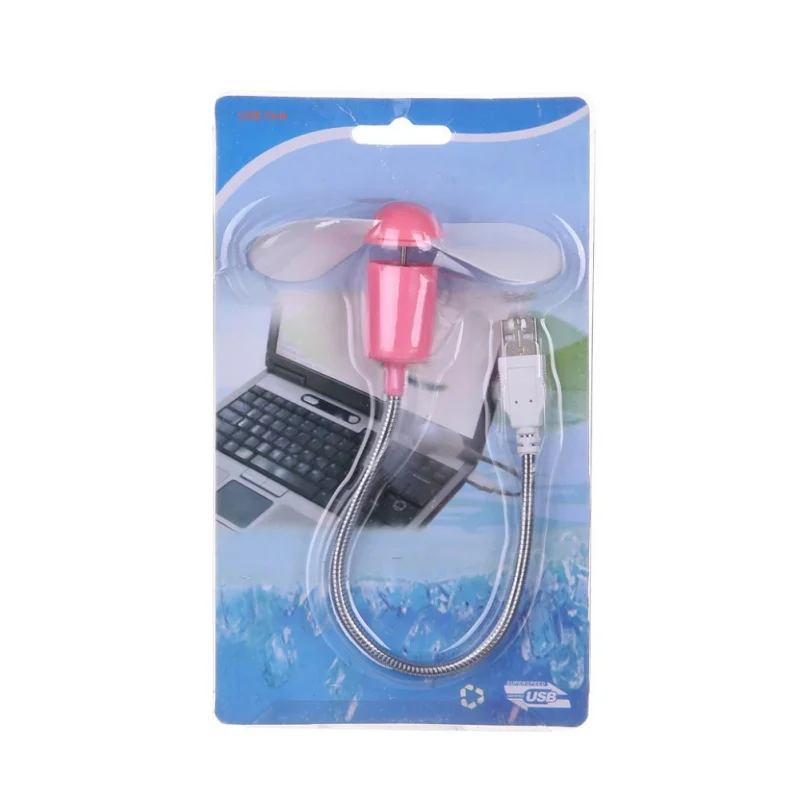 Гибкий мини-usb вентилятор для ноутбук, лэптоп, компьютер тихий мягкий лист USB вентилятор охлаждения USB гаджеты
