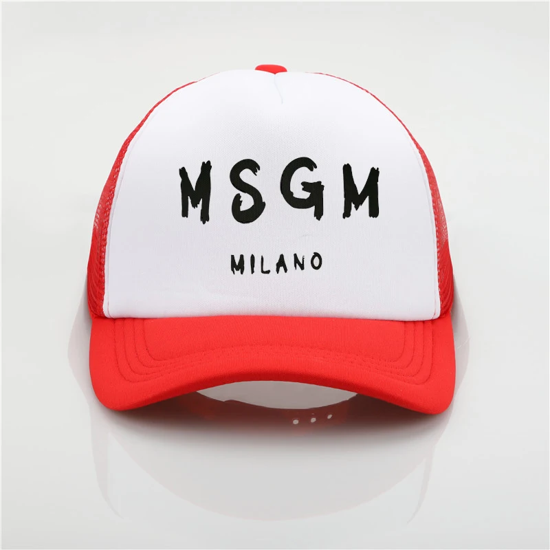 Модные шапки Msgm логотип унисекс регулируемая крышка спортивные бейсболки Кепка Солнцезащитная хип хоп шляпа