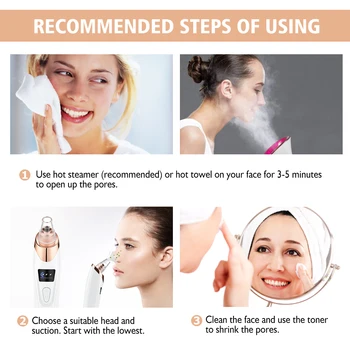 Rechargeable Blackhead Remover Type B
