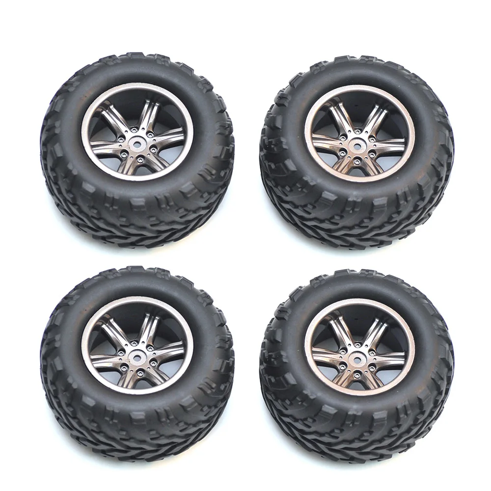 4 шт. RC колеса шин для игрушки XINLEHONG 9115 1/12 40 км/ч RTR высокая скорость Monster Truck