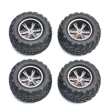 

4PCS RC Tire Wheel for XINLEHONG TOYS 9115 1/12 40km/h RTR High Speed Monster Truck RC Car Tires