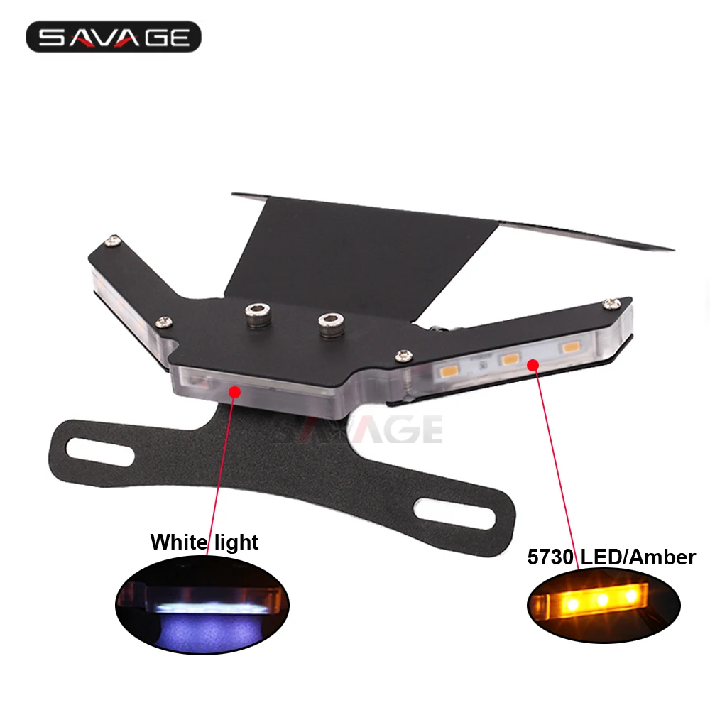 License Plate Holder For YAMAHA YZF-R25 YZF-R3 MT-25 MT-03 2014-2020 2019 Motorcycle Accessories Tail Tidy LED Turn Signal Light |