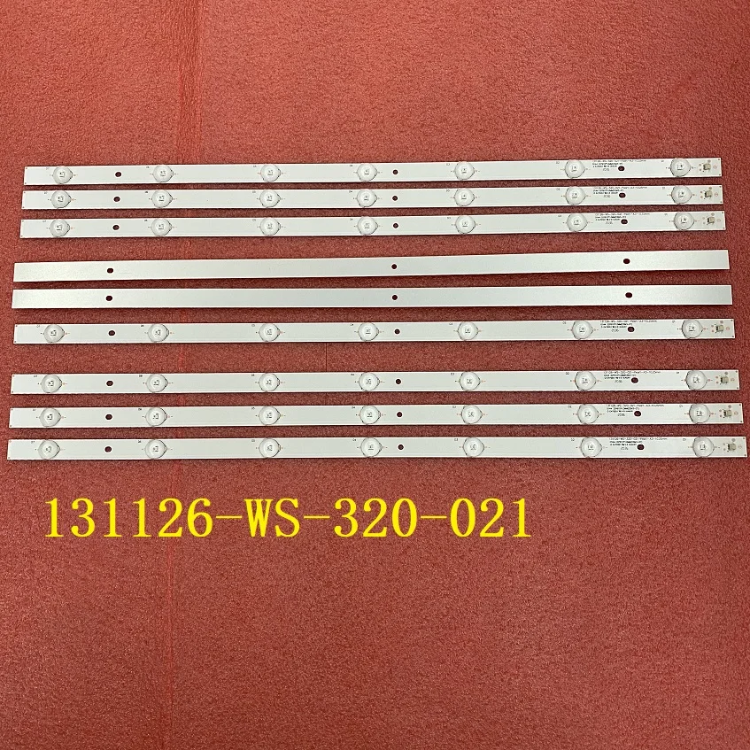 15 шт./лот светодиодная подсветка для цифрового фотоаппарата Panasonic TC-32A400U V320HWSD06