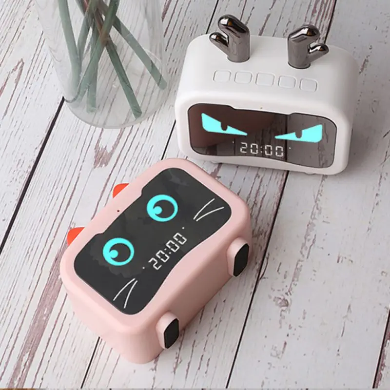 Бытовой беспроводной Bluetooth динамик будильник Многофункциональный usb зарядка портативный динамик