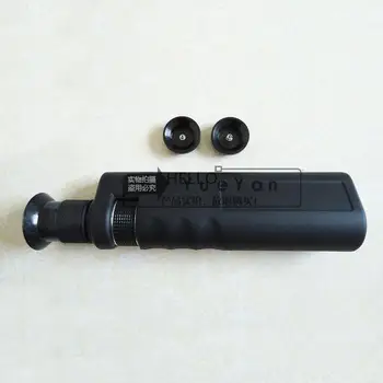 

400x Fiber Optical Microscope Optical Inspection Scope 1.25/2.5mm Coaxial LED