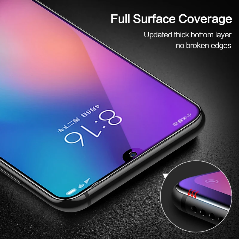 SmartDevil анти синее легкое закаленное стекло для Xiaomi mi 9se 9 Защитная пленка экрана