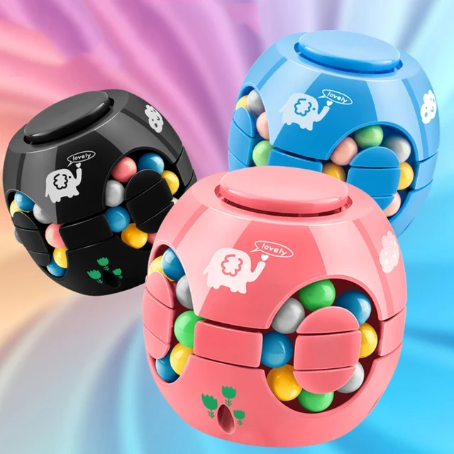 Brain Game Toy 3-D Puzzle Sensory Hand Game Toy Magical Ball for Kindergarten 3