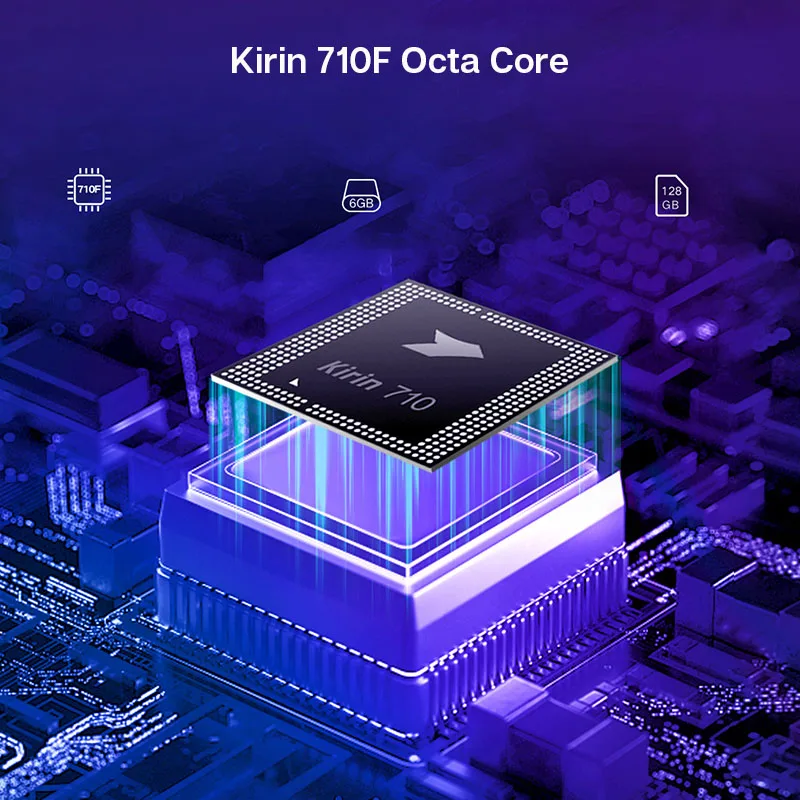  Original Honor Play 3 Google Play Kirin 710 F Octa Core Smartphone 48MP AI Triple Cameras 6.39