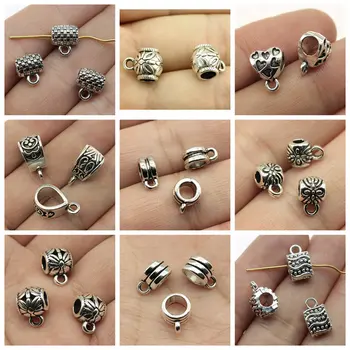 

Wholesale Jewelry Lots Hollow Hair Braid Dreadlock Connectors Fashion Jewelry Female Jewelry Men 100 Pieces