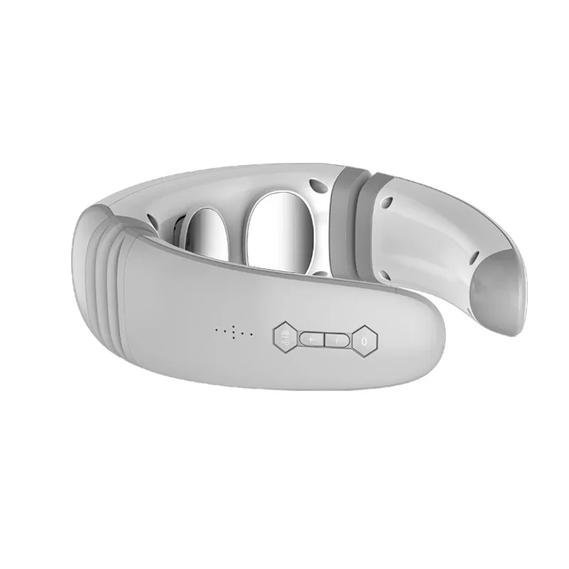  Electronic Pulse Cervical Massage Device Wireless Smart Vibration Kneading Hot Compress Massager Re - 4000404723343