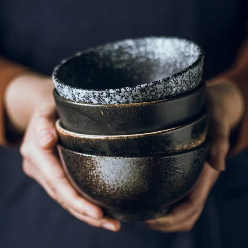 RUX мастерская японская керамика Бытовая рисовая чаша для суши салат миска для завтрака отель кухонная посуда
