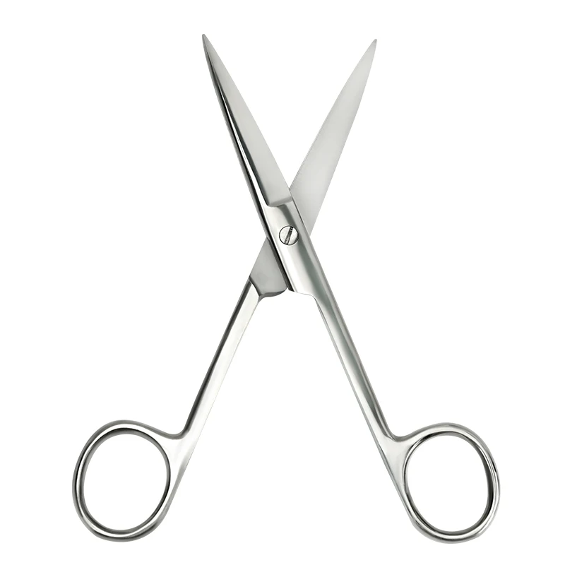 14/16/18cm Animal Veterinary Surgical Scissors Straight Curved Tip