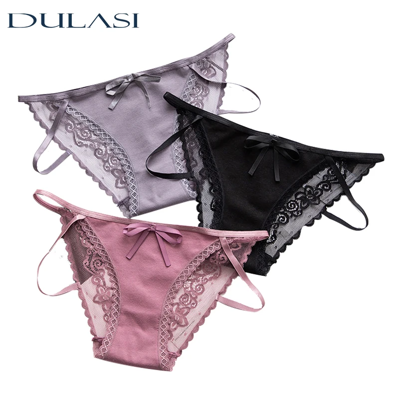 DULASI 3 шт. Новое кружевное нижнее белье в европейском и американском стиле