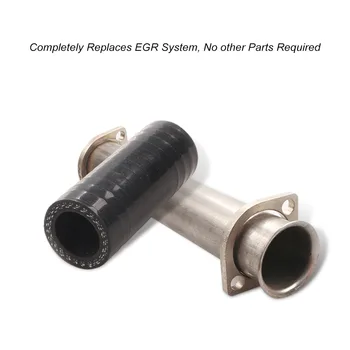 

Complete EGR Bypass Delete Kit For Ford 2003-2007 F250 F350 F450 Stainless