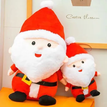 

Christmas Doll Santa Snowman Elk Toy Christmas Figurine Christmas Gift for Kids Red Christmas Tree Ornament