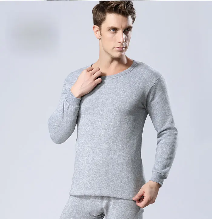 Thermal Underwear Sets For Men Winter Thermo Underwear Long Johns Winter Clothes Men Thick Thermal Clothing Solid Drop Shipping