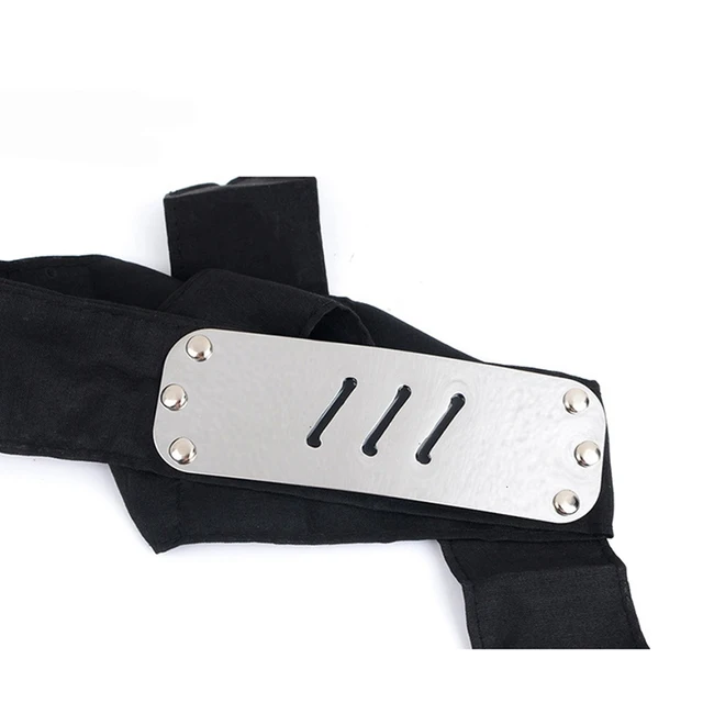 Anime Akatsuki Kakashi Uchiha Sasuke Headband Logo Cosplay Costume Accessories 09