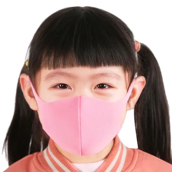 

3pcs sponge masks for children Cotton Mouth Mask Anti Haze Dust Washable Reusable Child Dustproof Mouth-muffle Mask Face Masks
