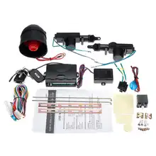 Sistema de alarma de coche, Kit de coche, cerradura de puerta Central remoto de coche, bloqueo de vehículo, sistema de entrada sin llave con controladores remotos