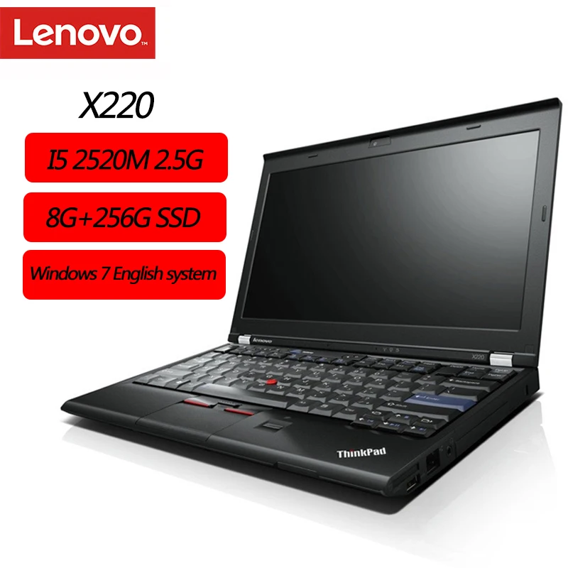 Flash Sale Lenovo-ordenador portátil ThinkPad X220, 4GB/8GB de Ram, 1280x800, 12 pulgadas, Win7, sistema inglés de diagnóstico, Pc, tableta 7WJoRqRVWmK