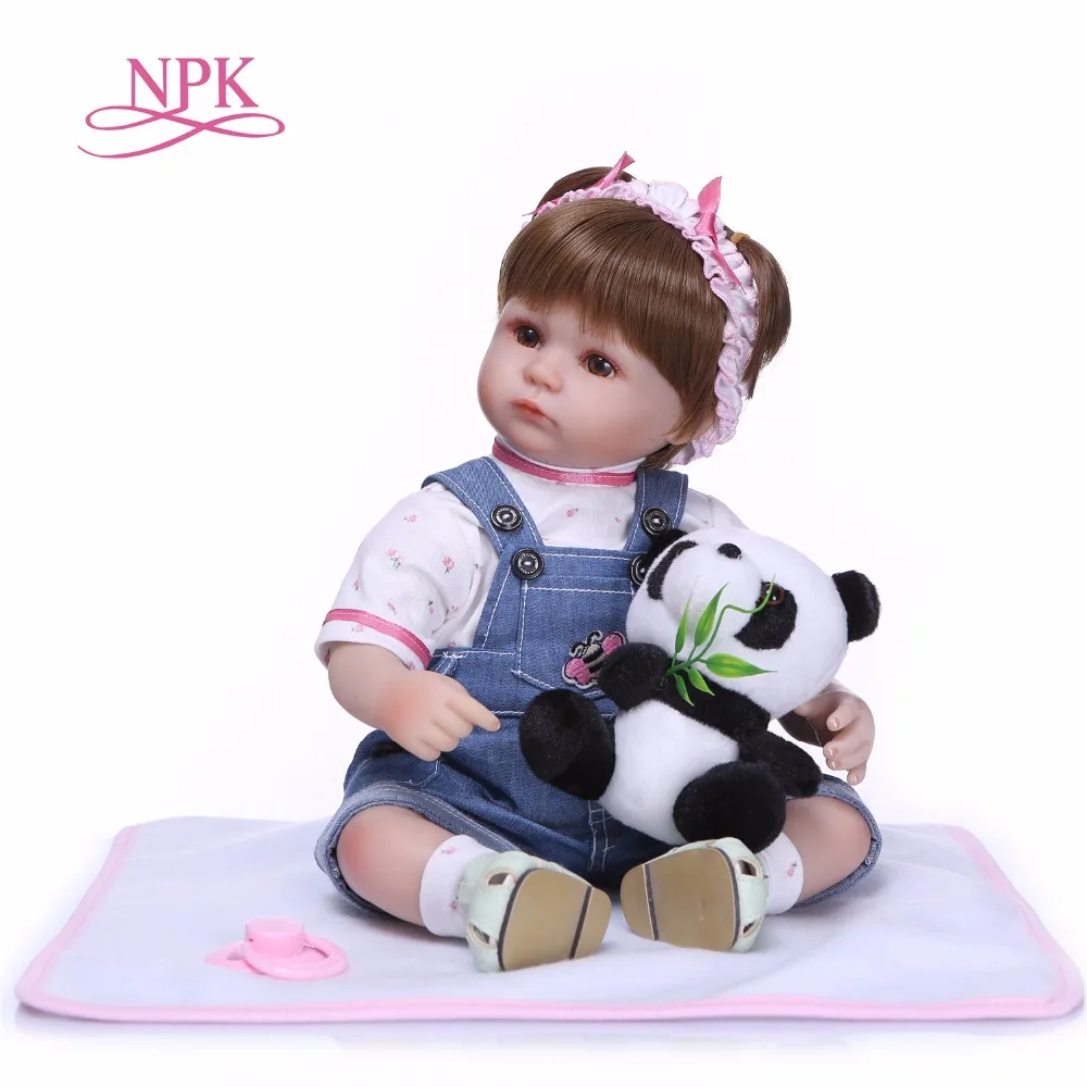 NPK 18 дюймов 40 см реалистичные reborn baby bebes куклы играющие игрушки для детей X'mas