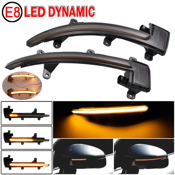 

For Audi TT TTS MK2 8J 2007-2014 TTRS R8 LED Dynamic Turn Signal Light Sequential Side Wing Mirror Indicator Lamp Blinker Trim