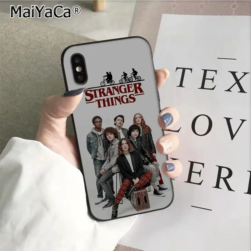 4 MaiYaCa ТВ Финн вольфхард странные вещи Модный чехол для телефона Apple iphone 11 pro 8 7 66S Plus X 5s SE XS XR XS MAX fundas - Цвет: 4