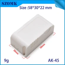 4 шт. 58*30*22 экономичность abs белый огнестойкий пластиковый светодиодный корпус для поставки электронного контроллера распределительная коробка