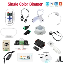 DC12-24V... remolino/Touch/Sensor de movimiento humano PIR interruptor de Control remoto con 3 Llaves 11 teclas para cinta de LED de único Color Dimmer