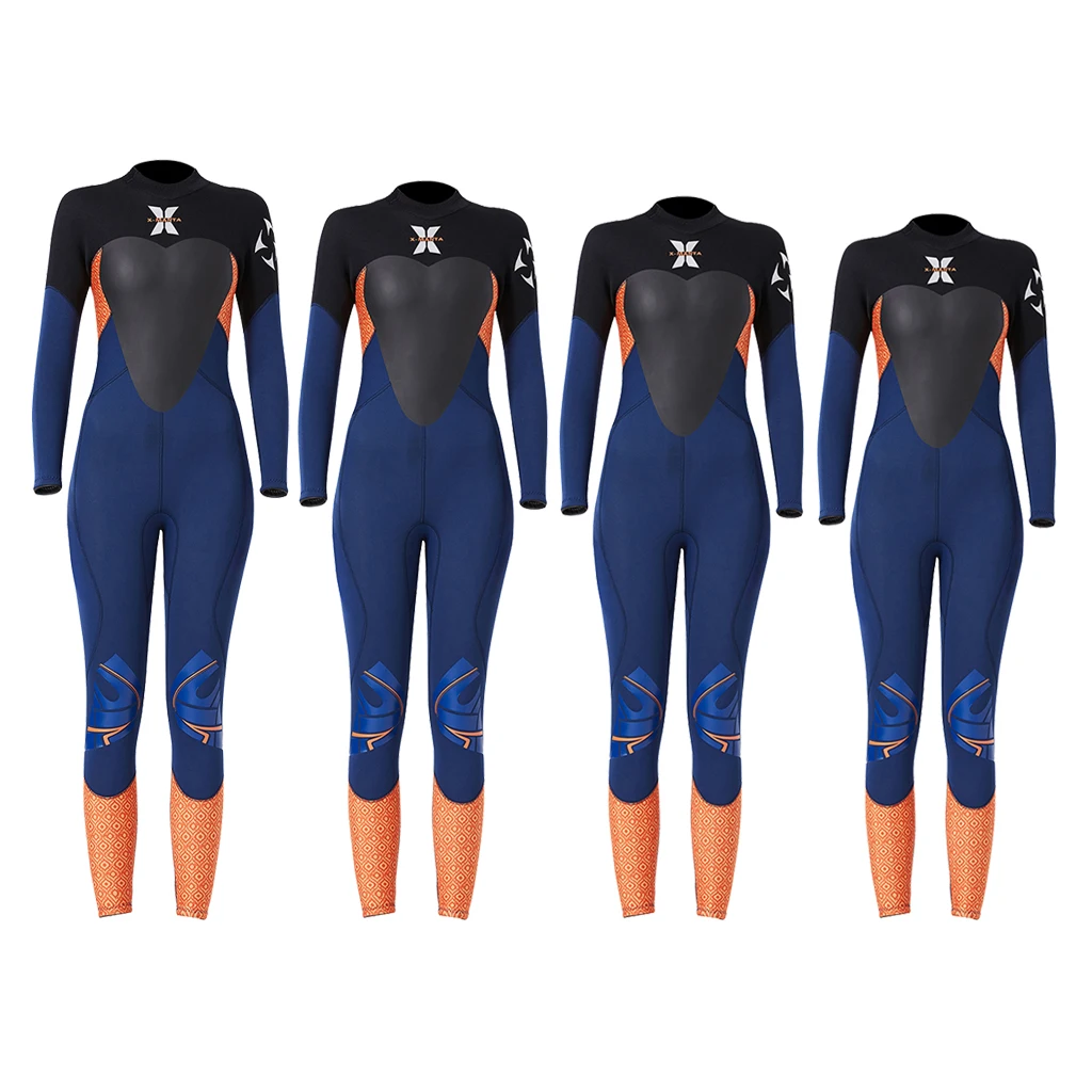 

Women 3.5mm Diving Wetsuit One-Piece Diving Suit Jumpsuit Rash Guard for Surfing Diving Free Dive Swimming Snorking
