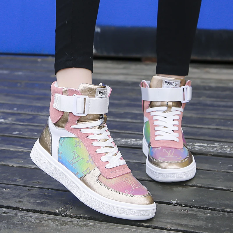Г., новая осенняя коллекция, брендовые дизайнерские женские кроссовки разноцветная обувь высокого качества для студентов Zapatos De Mujer