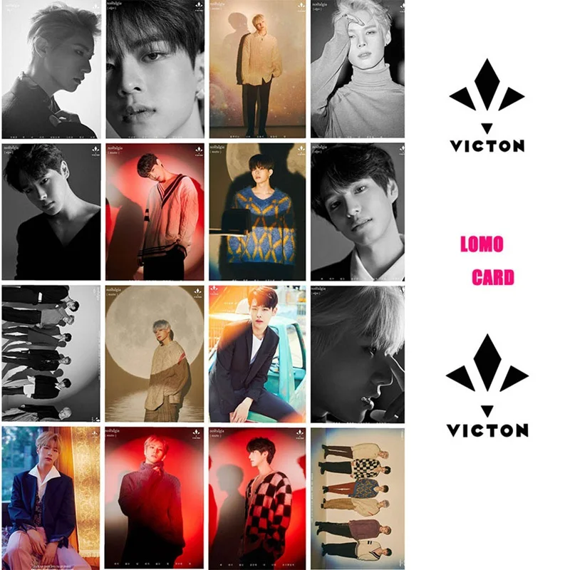 VICTON Members LOMO Card альбом ностальгия Хан Сын квантовый скачок Фотокарта карта подарки фанатам